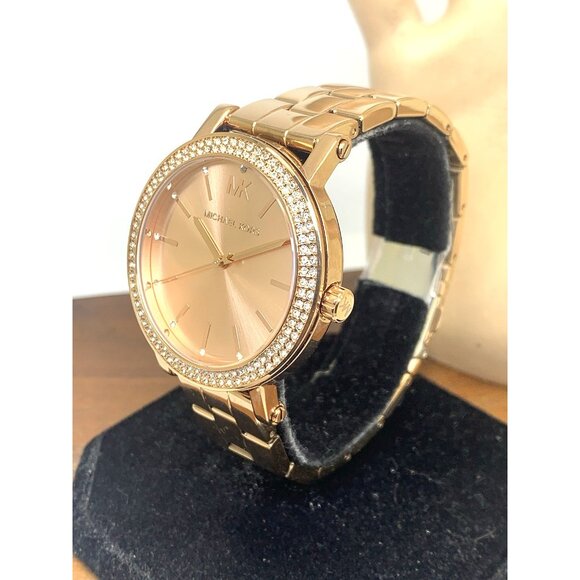 Michael Kors Women\'s Watch MK7346 Corey Quartz Rose Gold Stainless Steel 38mm main image 14